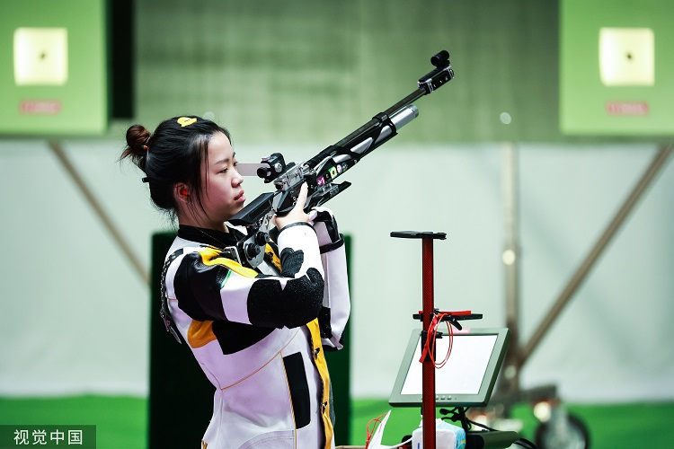 奥运会-女子10米气步枪杨倩绝杀 勇夺东京奥运会首金