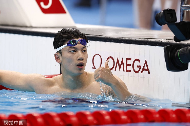 奥运会-男子200米混合泳汪顺破亚洲记录中国第16金