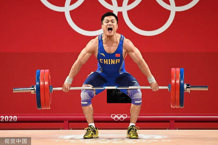 奥运会-男子举重81公斤级吕小军夺冠 中国第21金