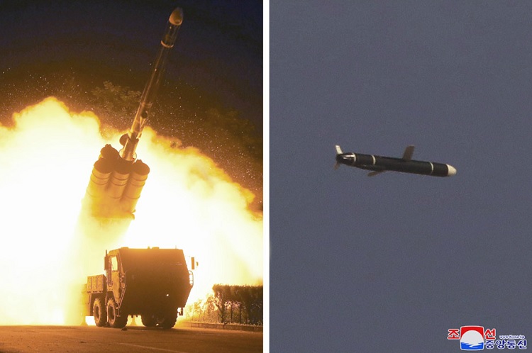 朝鲜成功试射远程巡航导弹 美日韩担忧“构成威胁”