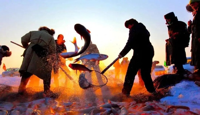 查干湖第二十届冰雪渔猎文化旅游节2021.12.28开幕